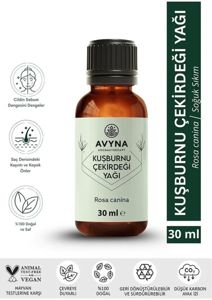 Reyo Avyna Kuşburnu Çekirdeği Yağı 30 ml Soğuk Sıkım Saf ve Doğal fiyatları