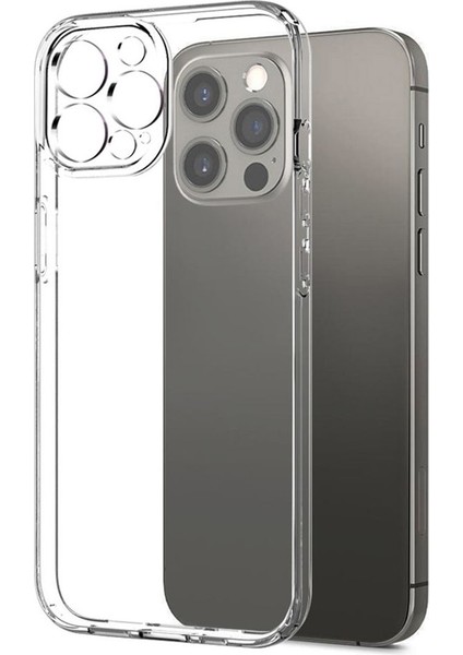 iPhone 13 Pro Max Şeffaf Kılıf + Cam Ekran Koruyucu Seti modelleri