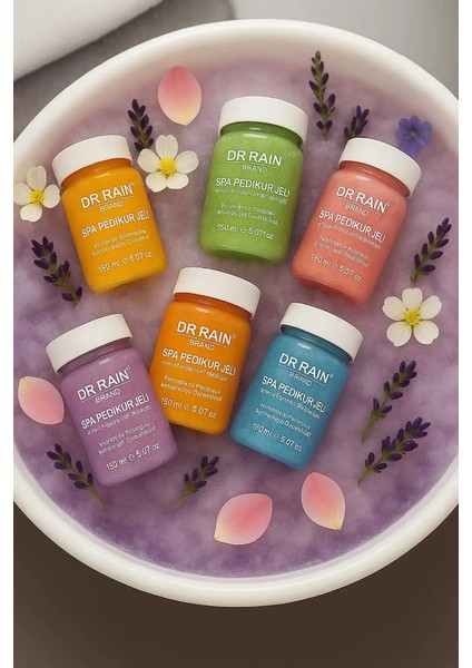 Manikür & Pedikür & Spa Jelly - Tek Kullanımlık (6 Adet)