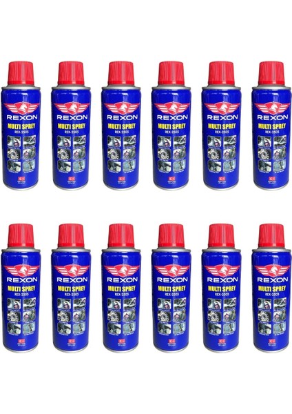 Multi Çok Amaçlı Sprey 200ML 12 Adet