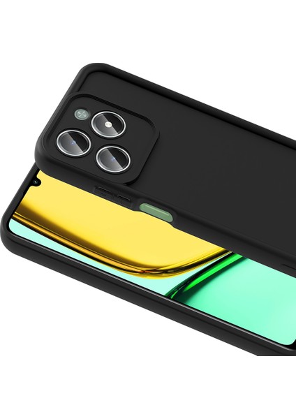 Realme C61 Uyumlu Kamera Korumalı Çıkıntılı Tpu Silikon Kılıf modelleri