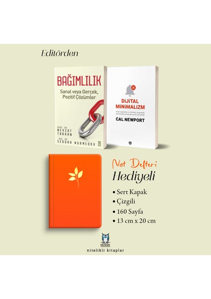 Bağımlılık Sanal Veya Gerçek - Dijital Minimalizm/cal Newport