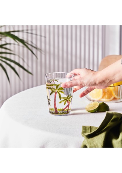 Palmera Akrilik Su Bardağı 430 ml Şeffaf indirimleri