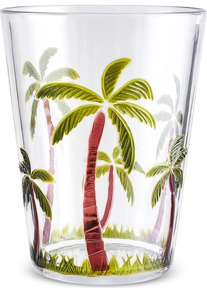 Palmera Akrilik Su Bardağı 430 ml Şeffaf