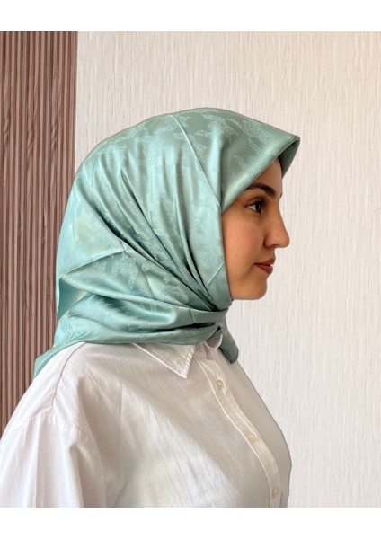 Kazayağı Desen Jakar Eşarp