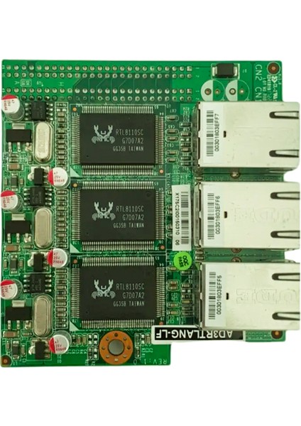 Ipc Anakart Için Daughter Kart, 3 Adet Gigabit Lan