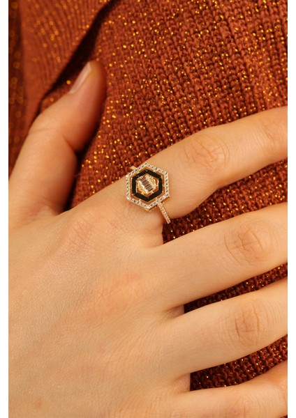 Baget Yeni Tarz Altın Yüzük ÇGKY0064 modelleri