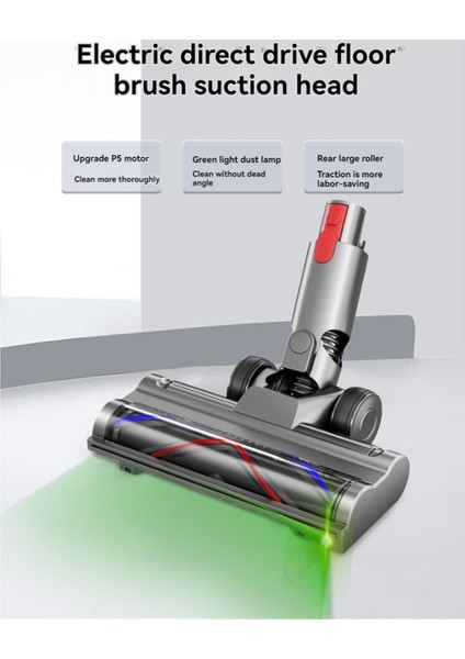 Dyson V7 V8 V10 V11 V15 Ahşap Zemin Halı Için Vakum Bağlanması V LED Işıkları Diğer Kullanma (Yurt Dışından) fırsatları