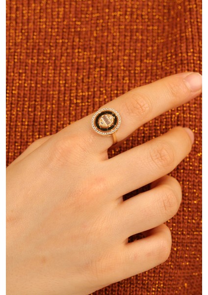 Baget Yeni Tarz Oval Altın Yüzük ÇGKY0070 fiyatları