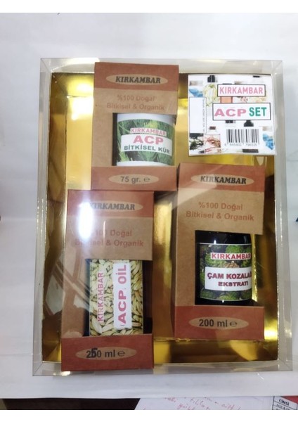 Akciger polipi tedavi seti (acp&set)