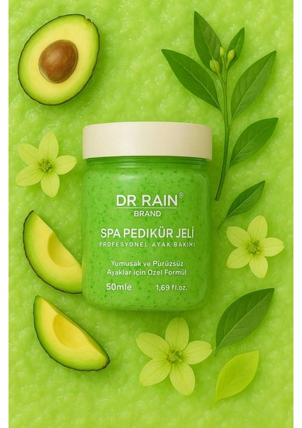 Mango Aromalı Spa Pedikür Jeli Yoğun Nemlendirme 50 ml Tropikal Ferahlık