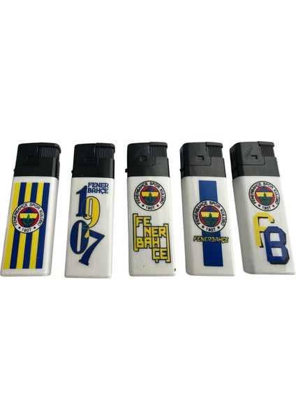 Fenerbahçe Lisanslı Doldurulabilir Çakmak Seti 5 Adet fiyatları