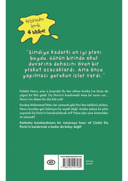 Felaket Henry Diş Perisi'ni Kandırıyor - Francesca Simon fiyatları