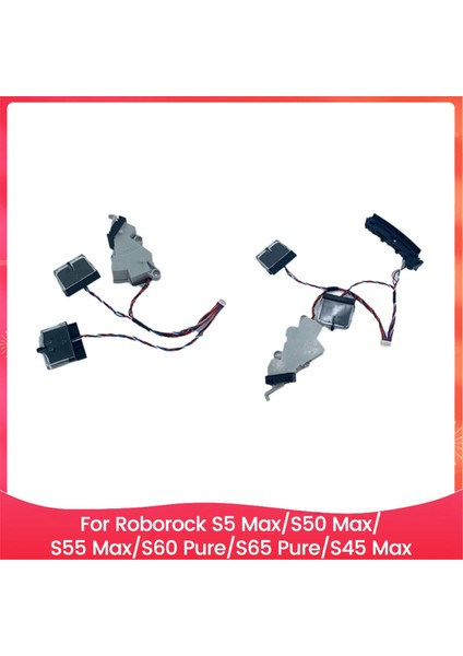 Roborock Için Sol ve Sağ Uçurum S5 Max S50 Max S55 Max S60 Pure S65 Pure S45 Max Vakum Aksesuarları Yedek Parçalar (Yurt Dışından)