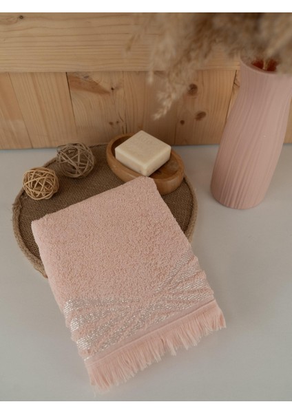 Pamuklu 3'lü 50X80 cm Renkli Bohem Detaylı Havlu Seti Baveno modelleri