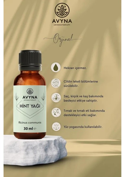 Hint Yağı ( Yoğun Kıvamlı Yağ ) 30 ml Soğuk Sıkım Saf ve Doğal fiyatları