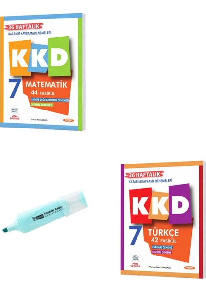 7. Sınıf Kkd Matematik ve Türkçe