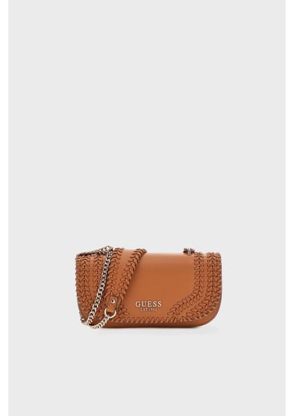 Tatum Logolu Ayarlanabilir Zincir Askılı Dikiş Detaylı Mini Çanta HWNG9667210 Bayan Çanta HWNG96 67210 Car