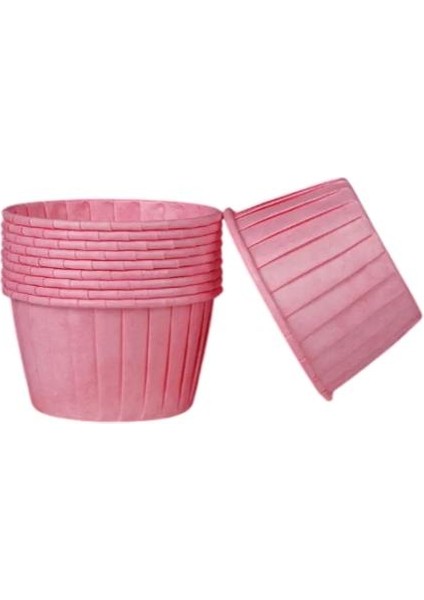 Cupcake/muffin /suffle Kek Kapsülü Pembe 50 Li