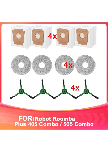 Irobot Roomba Plus 405 Combo / 505 Combo Süpürge Parçaları Aksesuarları (Yurt Dışından)