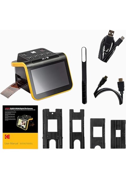 Slide N Scan, 5" LCD Ekranlı Film ve Slayt Tarayıcı, 22MP, Siyah fiyatları