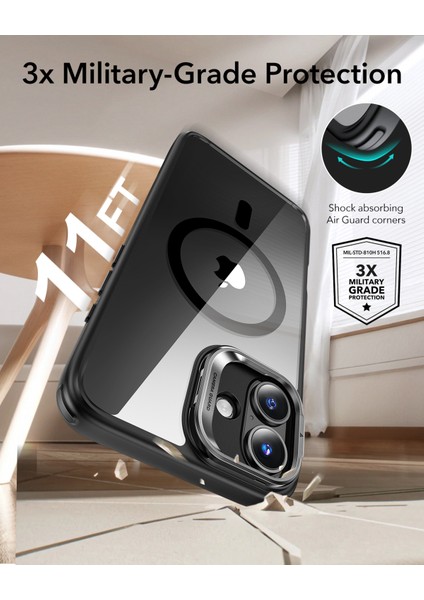 Iphone 16 Halolock Mag Safe Classic Hybrid Stantlı Silikon Kılıf indirimleri