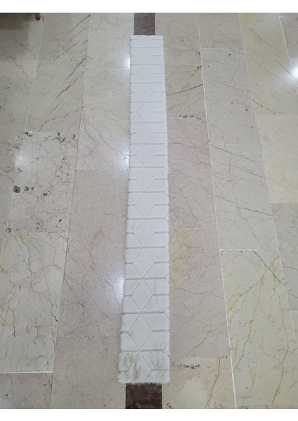 Comfort Diamond No:1 Sütlü Kahve Tüylü Kaymaz Modern Halı – 20X200 cm modelleri