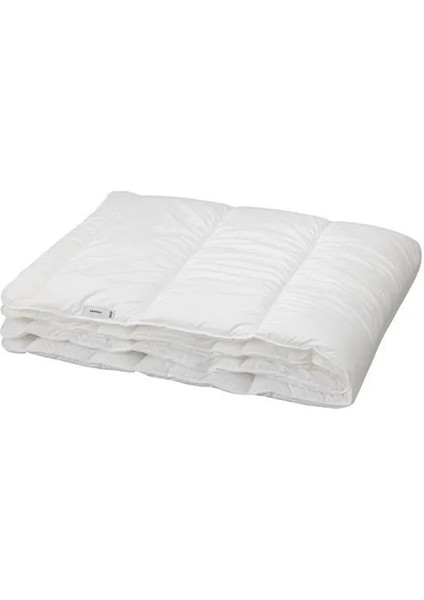 Säfferot Yorgan 150 x 200 cm Beyaz Tek Kişilik Polyester Dolgulu Makinede Yıkanabilir