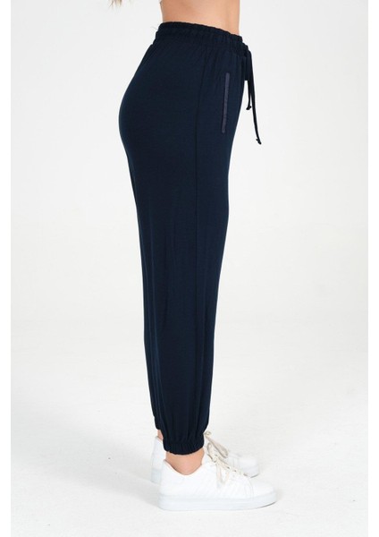 Viskon Dar Paça Lastikli Kadın Pantolon indirimleri