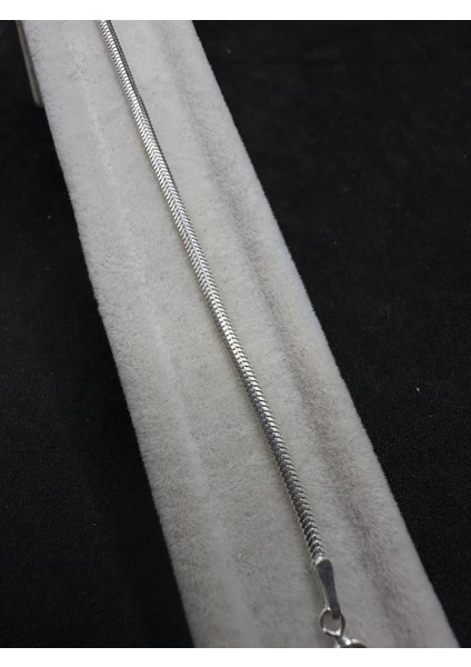 2,3 mm Balık Sırtı Erkek Gümüş Bileklik