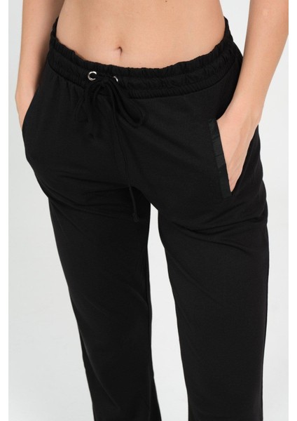 Viskon Dar Paça Lastikli Kadın Pantolon fırsatları