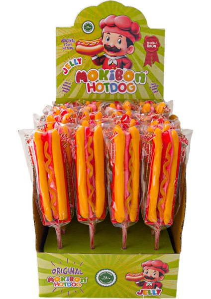 Hotdog Meyve Aromalı Yumuşak Şeker 24LÜ Paket fiyatları