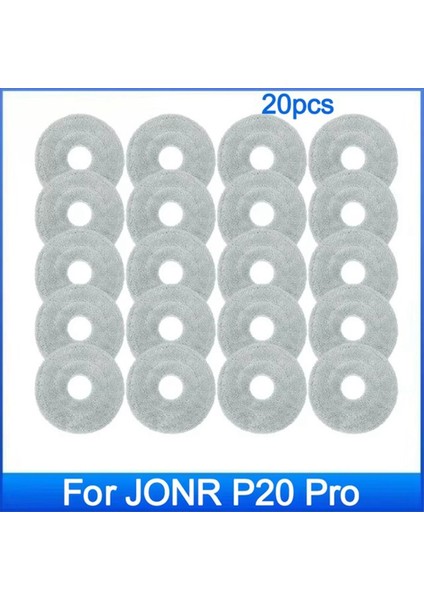 Jonr P20 Pro Vakum Süpürge Yedek Parçalar Mikrofiber Paspas Aksesuarları Parça Değiştirme (Yurt Dışından)