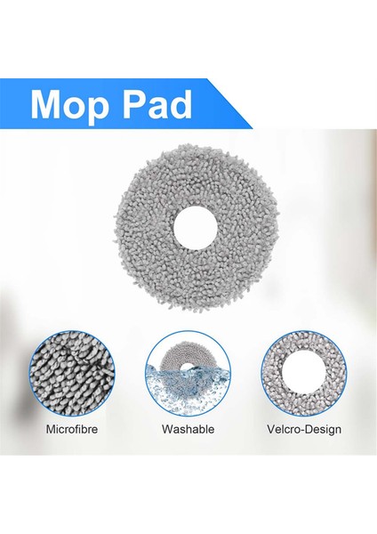 Dream Bot X40 Için Ultra Xiaomi Mijia M40 D110CN Vakum Süpürge Parçaları Ana Yan Fırça Paspas Bez Toz Torba Filtre (Yurt Dışından) fırsatları