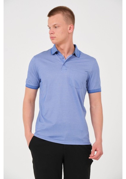 Erkek Düz Renk Cepli Polo Yaka Tişört T-Shirt indirimleri