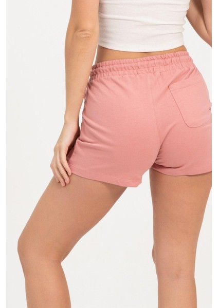 Kadın Gül Kurusu Şort Mini Spor Şort fırsatları