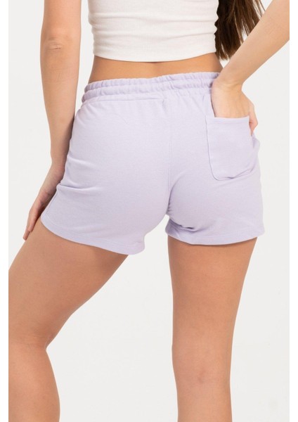 Kadın Lila Şort Mini Spor Şort fırsatları