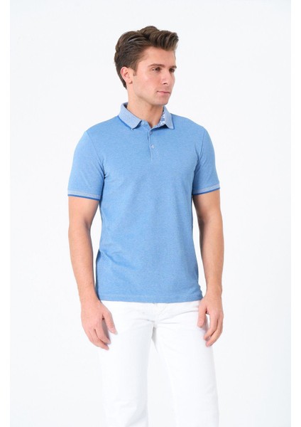Erkek Basic Tişört Polo Yaka T-Shirt fırsatları