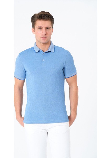 Erkek Basic Tişört Polo Yaka T-Shirt indirimleri