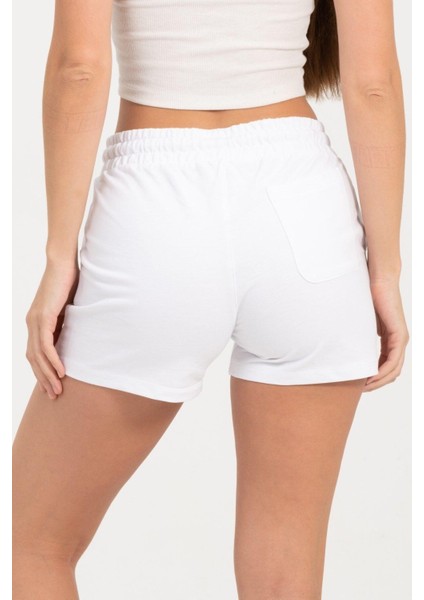 Kadın Beyaz Şort Mini Spor Şort fırsatları