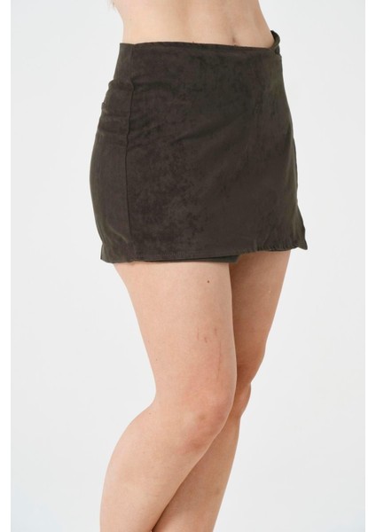 Yeşil Şort Etek modelleri