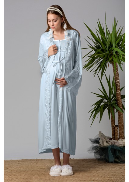 Sabahlıklı Hamile Lohusa Gecelik Takım fiyatları