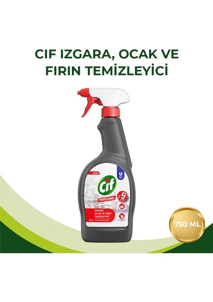 Pro Fırın, ocak, ızgara Temizleyici 750 ml