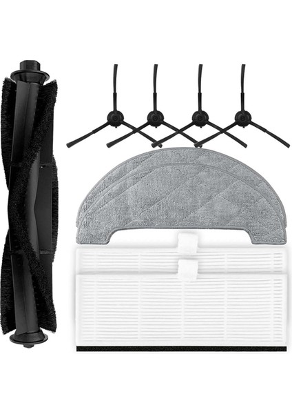 Imou L11/ Imou L11 Pro/ Imou L11 Pro Maks Maksimum Elektrikli Vakum Temel Süpürge Ana Fırça Yan Fırlatma Filtresi Mop Aksesuarları (Yurt Dışından)