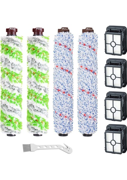 Bissell Crosswave Vakum 3888A 1785 Pet Pro 2306A Kablosuz Islak Kuru Vac Için Fırça Filtresi Yedek Parçaları (Yurt Dışından)