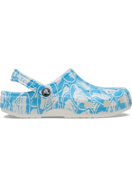 Classic Duke Print Clog Terlik 210003-4OX