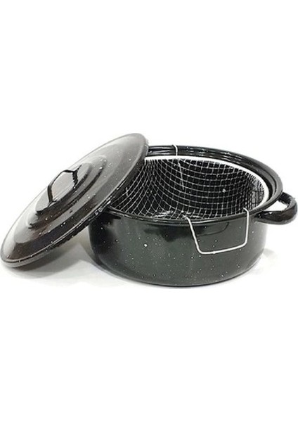 Essan Eko Emaye Fritöz Mavi Paket (4887)