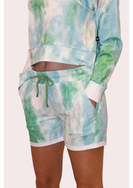 Rich Kadın Batik Şort