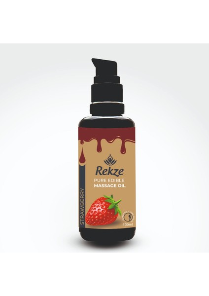 Bitkisel Çilek Kokulu Vücut Yağı 100 ml – Hoş Dokunuş
