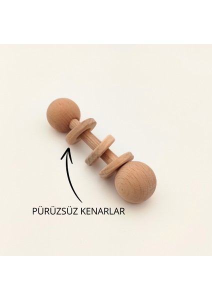 Ahşap Montessori Halkalı Çıngırak | El Yapımı, Güvenli ve Eğitici Bebek Oyuncağı | Bilişsel ve Duyusal Gelişimi Destekleyen Montessori Ahşap Oyuncak | El Yapımı, Güvenli ve Eğitici Bebek Oyuncağı modelleri